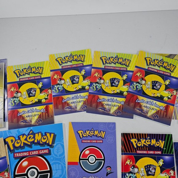 pokemon card game rulebook Vintage Trading Advance Rule Book Version 1 - Rare Vintage Pokemon Accessory Pokemon Trading Card Game Rules